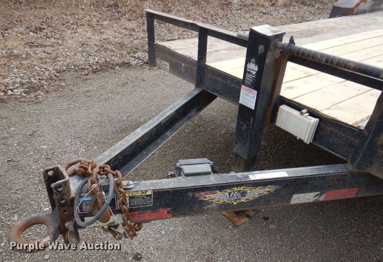 image for item JK9558 2011 H&H Trailers  equipment trailer