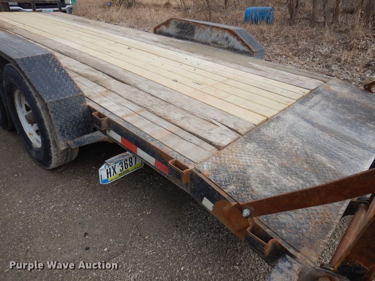 image for item JK9558 2011 H&H Trailers  equipment trailer