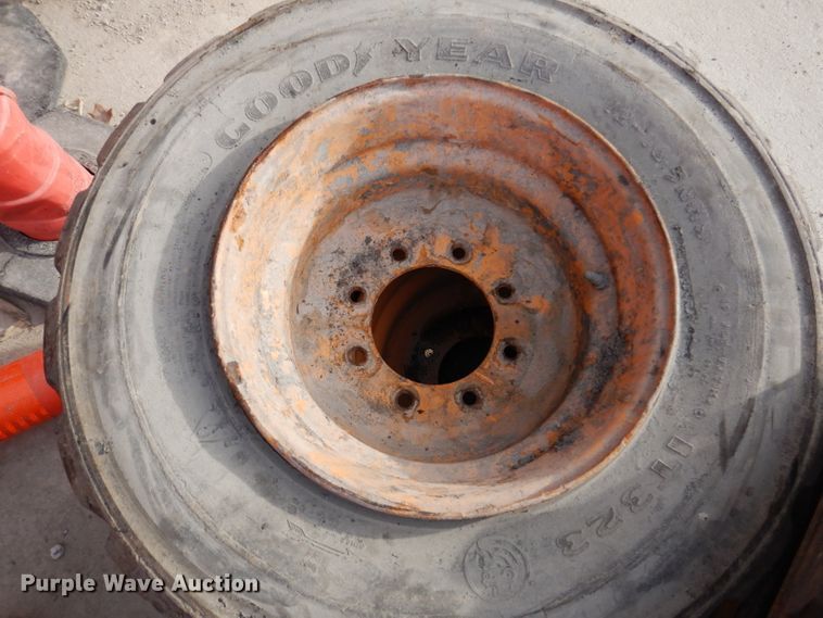 image for item JK9560 (3) 12-16.5 tires and wheels