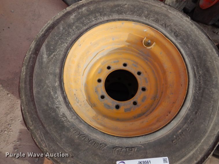 image for item JK9561 (4) 12-16.5NHS tires and wheels