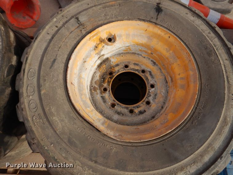 image for item JK9561 (4) 12-16.5NHS tires and wheels