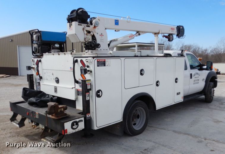 image for item JK9764 2016 Ford F550 Super Duty  SuperCab utility / service truck