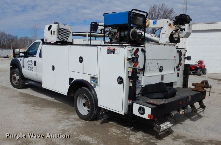 image for item JK9764 2016 Ford F550 Super Duty  SuperCab utility / service truck