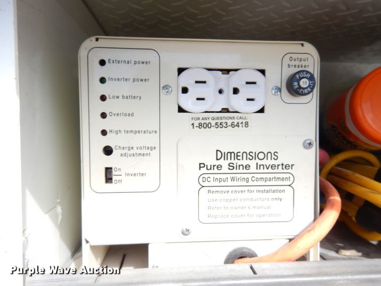 image for item JK9764 2016 Ford F550 Super Duty  SuperCab utility / service truck