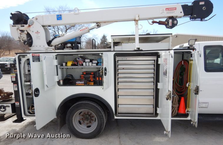 image for item JK9764 2016 Ford F550 Super Duty  SuperCab utility / service truck