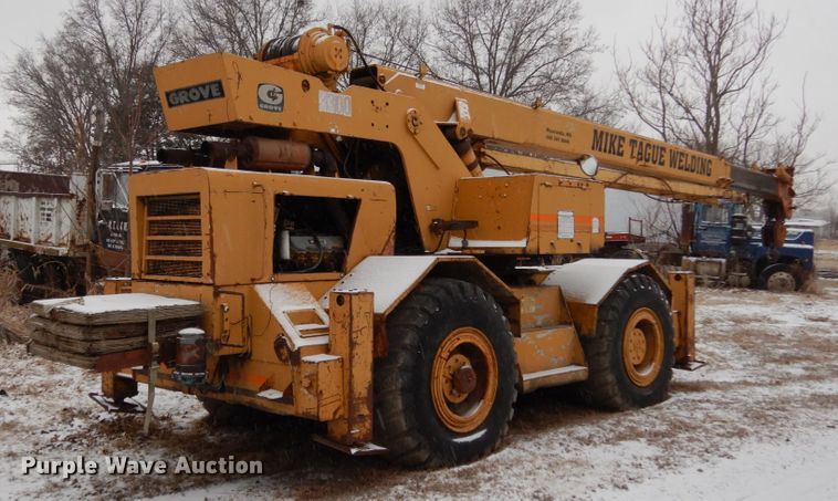 image for item JK9775 1973 Grove RT59/S  crane