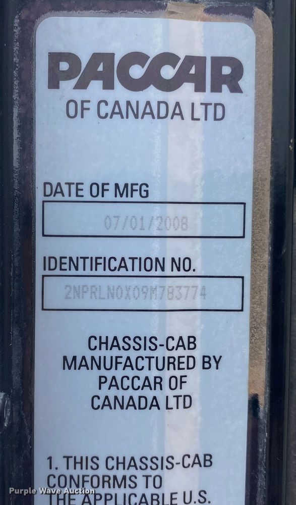 image for item JN9191 2009 Peterbilt 340  volumetric ready mix truck