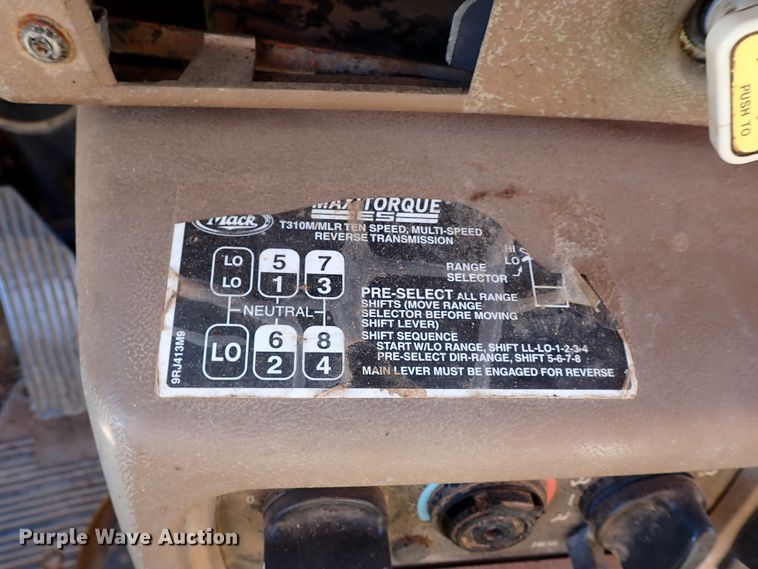 image for item JO9702 2003 Mack CV713  vacuum truck