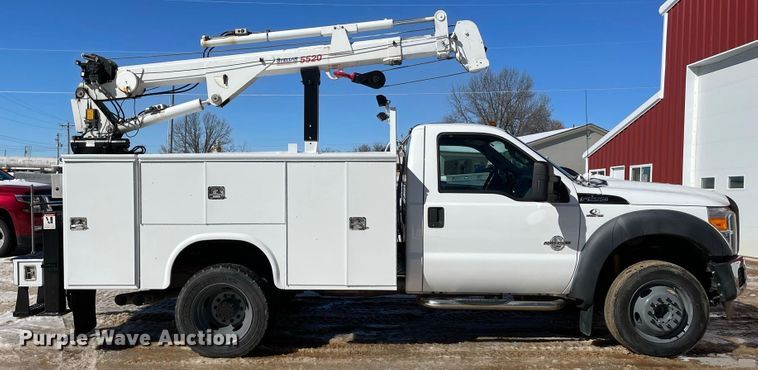 image for item JR9858 2011 Ford F550 Super Duty XL  utility / service truck