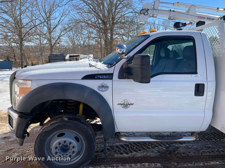 image for item JR9858 2011 Ford F550 Super Duty XL  utility / service truck