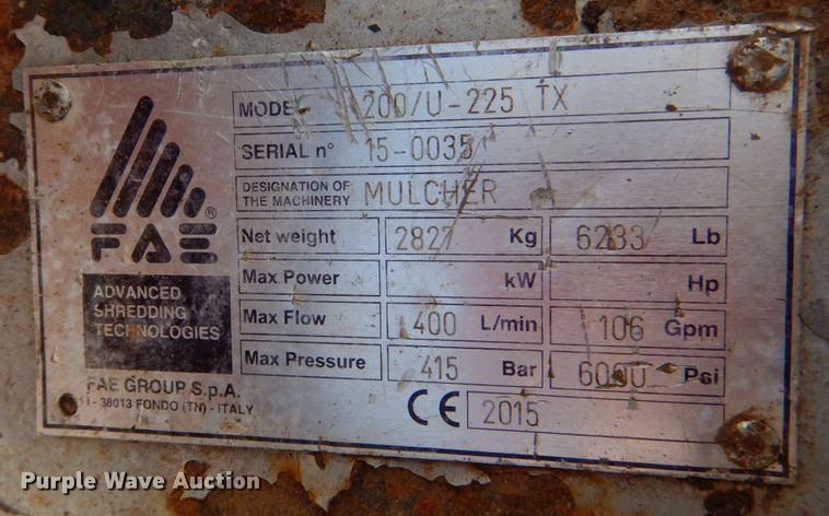 image for item JS9715 2011 Caterpillar 563  mulcher