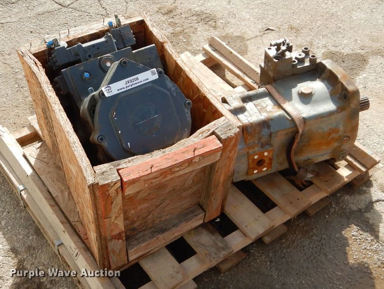 image for item JX9208 (2) Kawasaki NV270H-141L hydraulic pumps