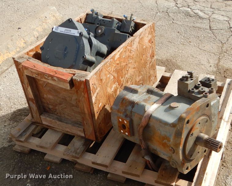 image for item JX9208 (2) Kawasaki NV270H-141L hydraulic pumps