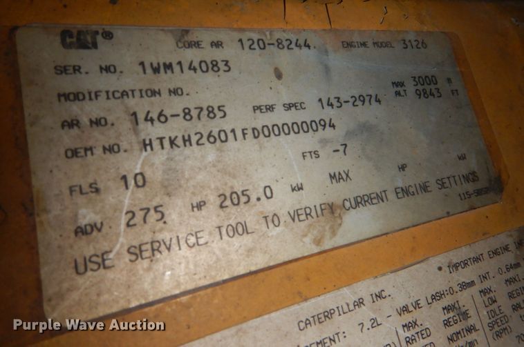 image for item KG9986 1998 Ford Louisville  flatbed truck