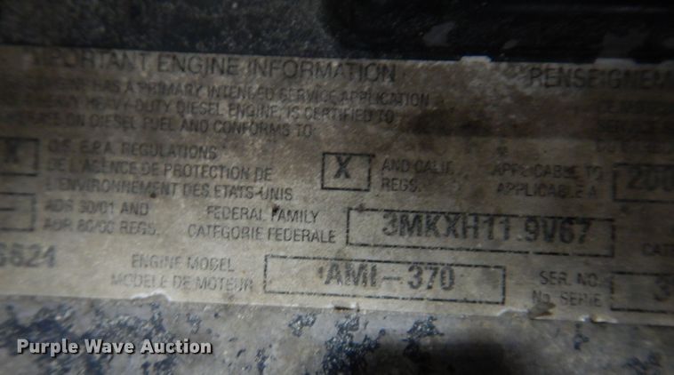 image for item KG9992 2004 Mack CV713 Granite  dump truck