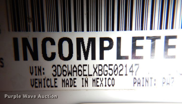 image for item KH9003 2011 Dodge Ram 4500  bucket truck