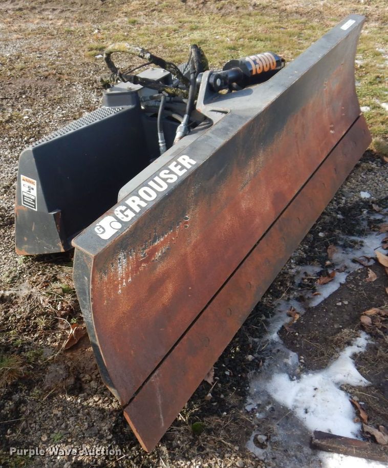 image for item KH9755 Grouser 84"W skid steer blade