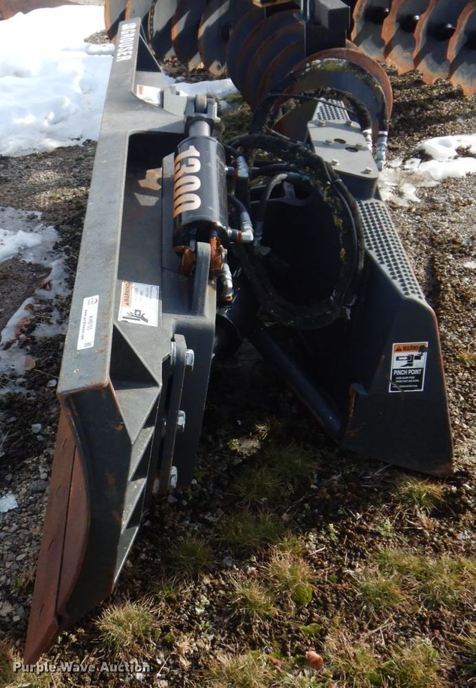 image for item KH9755 Grouser 84"W skid steer blade