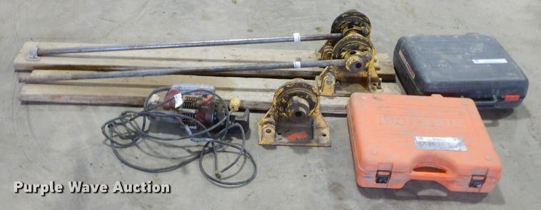 image for item MX9807 (3) rebar benders / cutters
