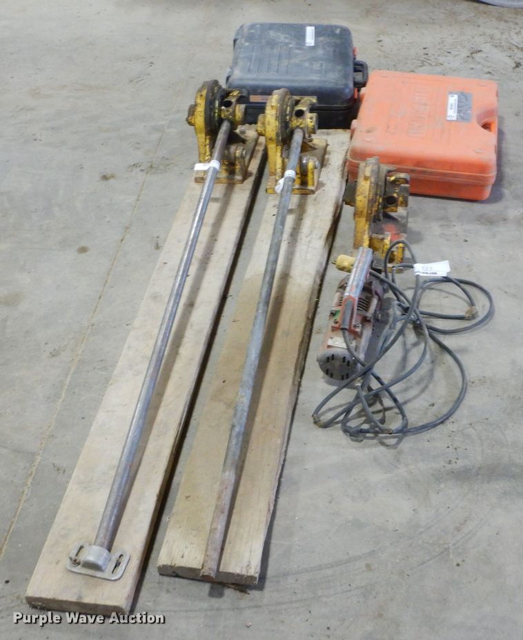 image for item MX9807 (3) rebar benders / cutters