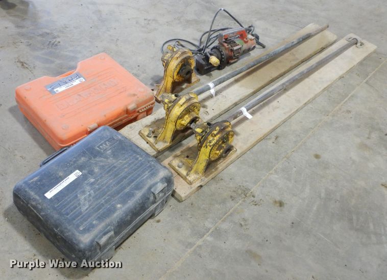 image for item MX9807 (3) rebar benders / cutters