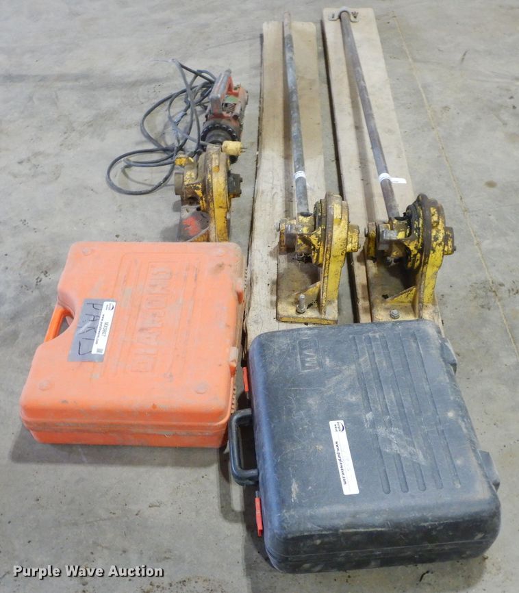 image for item MX9807 (3) rebar benders / cutters