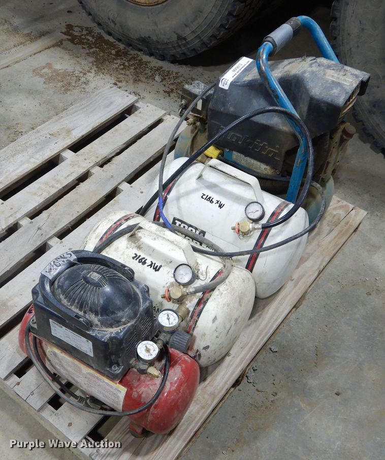 image for item MX9812 (2) air compressors