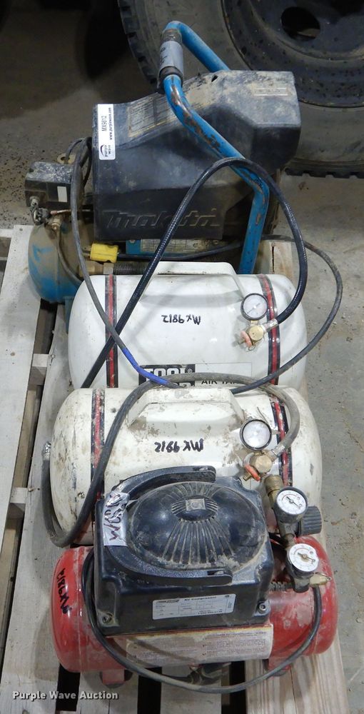 image for item MX9812 (2) air compressors