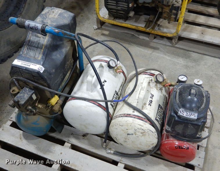 image for item MX9812 (2) air compressors