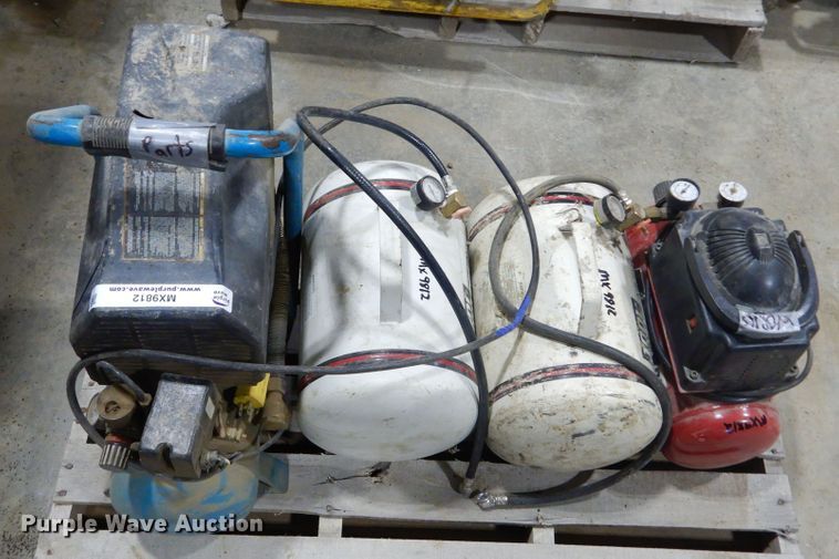 image for item MX9812 (2) air compressors