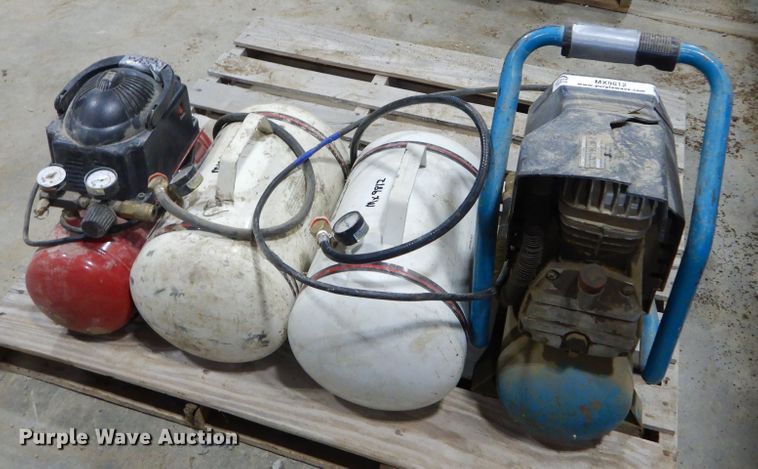 image for item MX9812 (2) air compressors