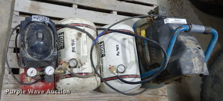 image for item MX9812 (2) air compressors