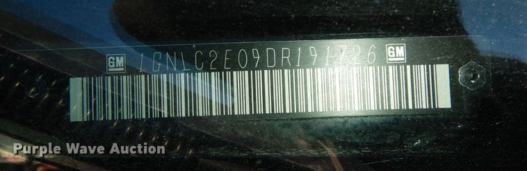 image for item DH8822 2013 Chevrolet Tahoe Police  SUV