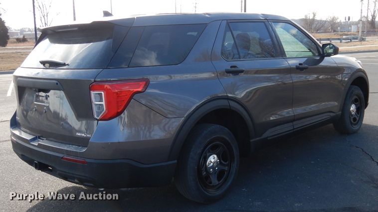 image for item DH8907 2021 Ford Explorer Police Interceptor  SUV