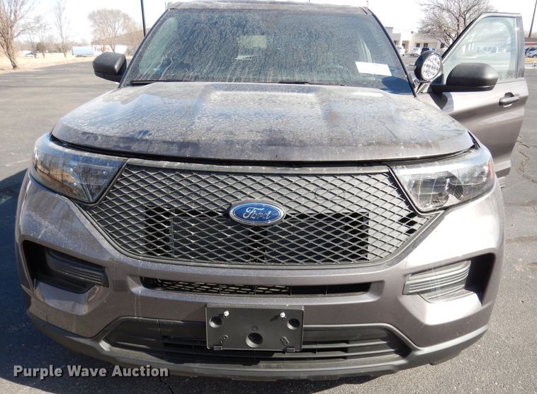 image for item DH8907 2021 Ford Explorer Police Interceptor  SUV