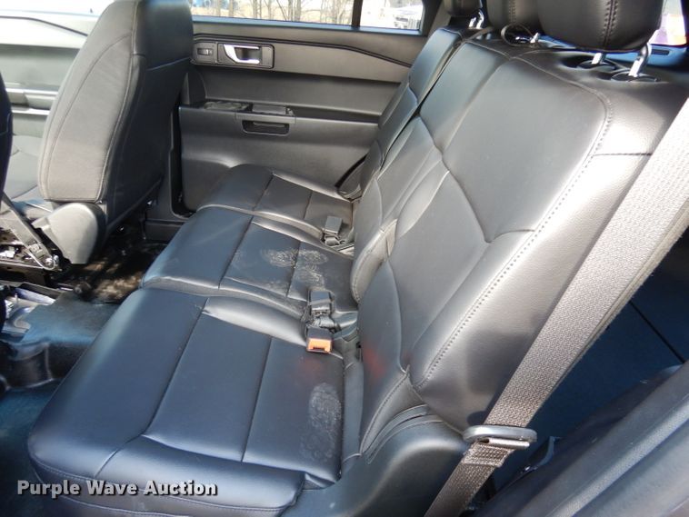 image for item DH8907 2021 Ford Explorer Police Interceptor  SUV