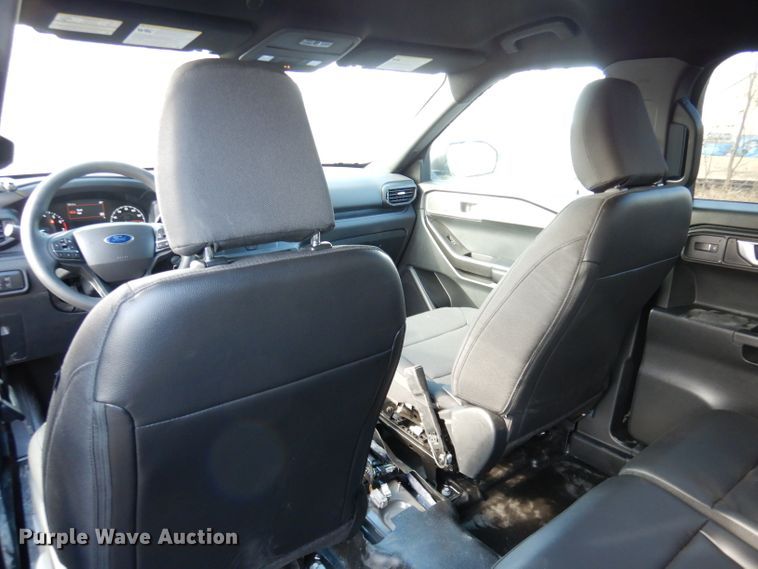 image for item DH8907 2021 Ford Explorer Police Interceptor  SUV
