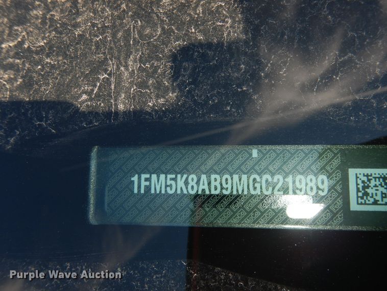 image for item DH8907 2021 Ford Explorer Police Interceptor  SUV