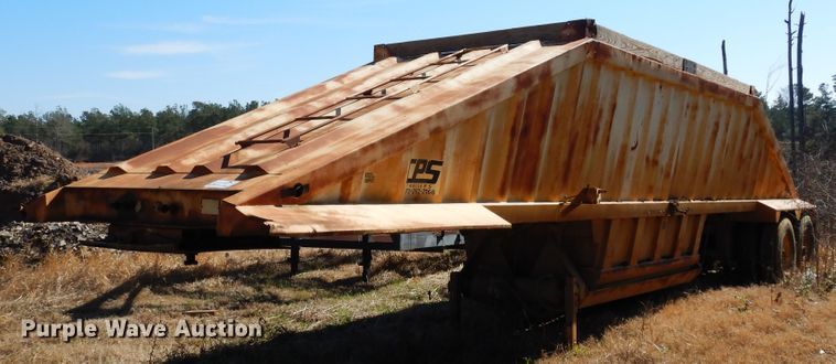 image for item DI8679 1998 CPS  bottom dump trailer