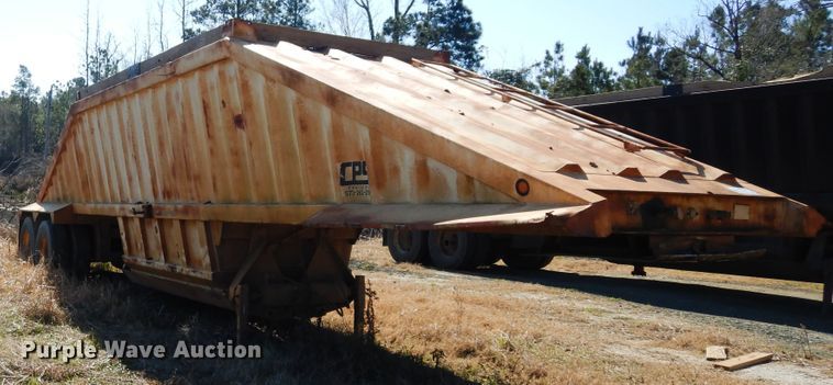 image for item DI8679 1998 CPS  bottom dump trailer