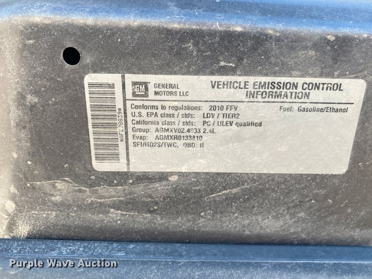 image for item DJ7587 2010 Chevrolet Malibu