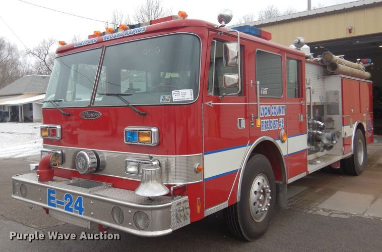 image for item DK4318 1987 Pierce  pumper fire truck