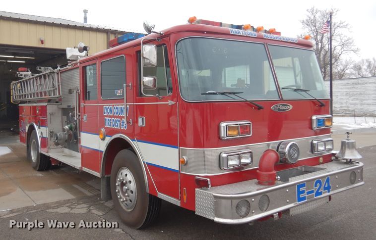 image for item DK4318 1987 Pierce  pumper fire truck