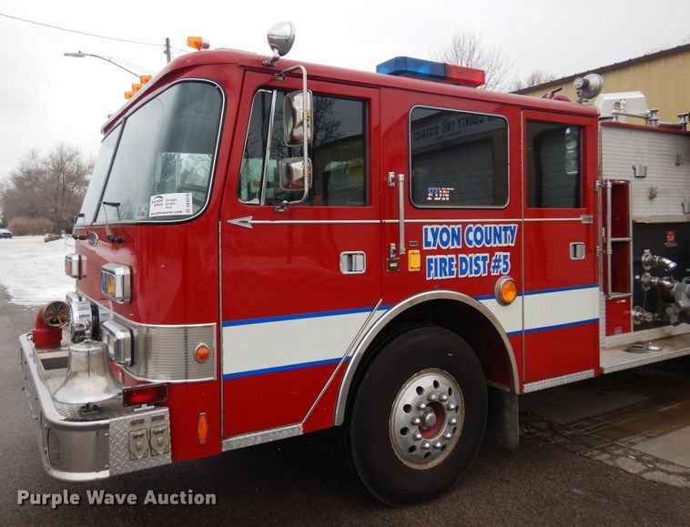image for item DK4318 1987 Pierce  pumper fire truck