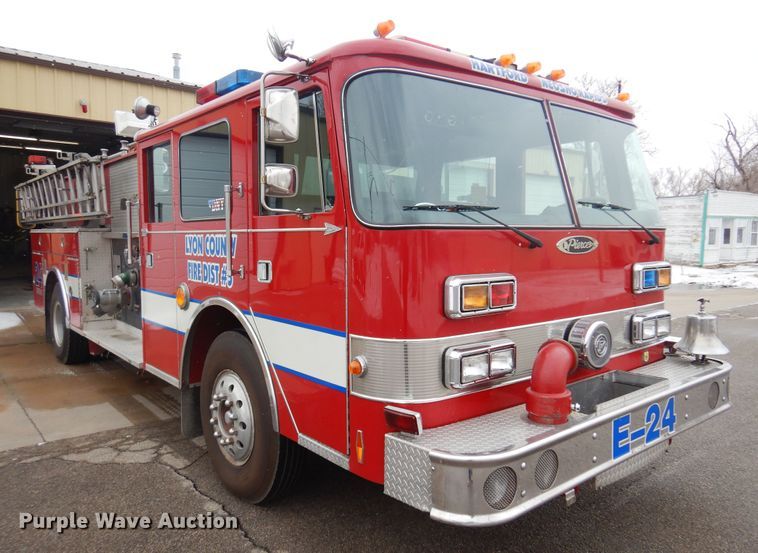 image for item DK4318 1987 Pierce  pumper fire truck