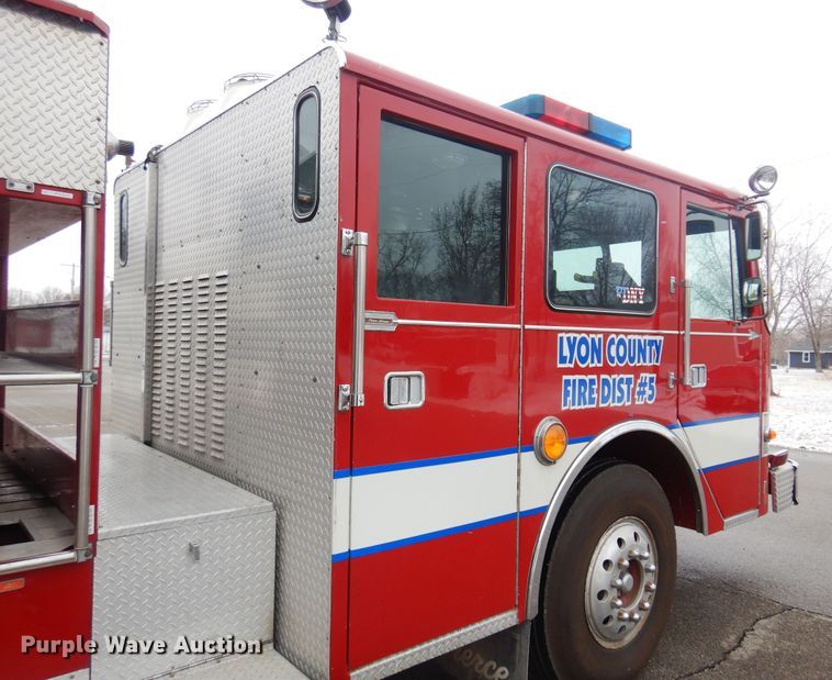 image for item DK4318 1987 Pierce  pumper fire truck