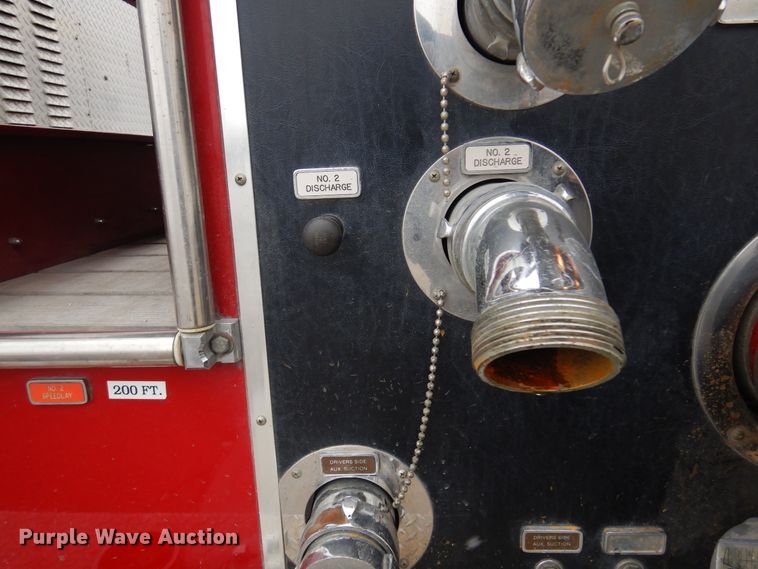 image for item DK4318 1987 Pierce  pumper fire truck