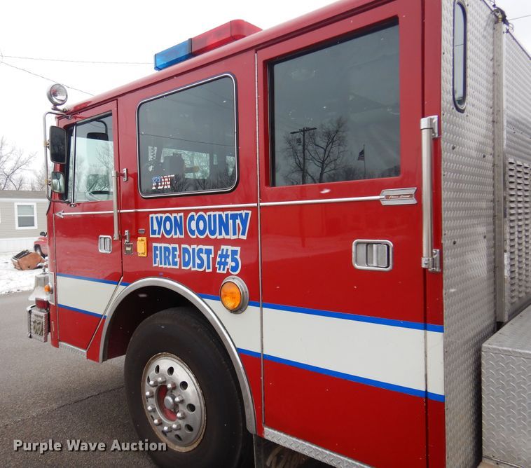 image for item DK4318 1987 Pierce  pumper fire truck