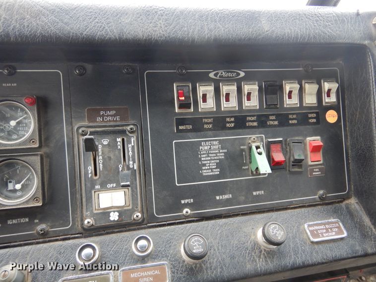 image for item DK4318 1987 Pierce  pumper fire truck