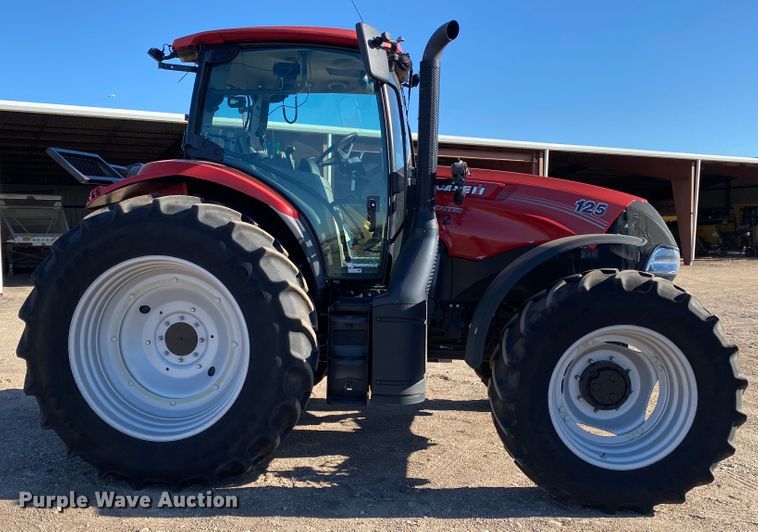 image for item DM8333 2018 Case IH Maxxum 125  MFWD tractor
